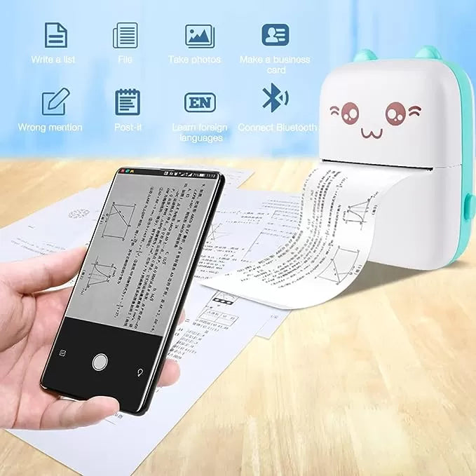 Portable Mini Wireless Printer
