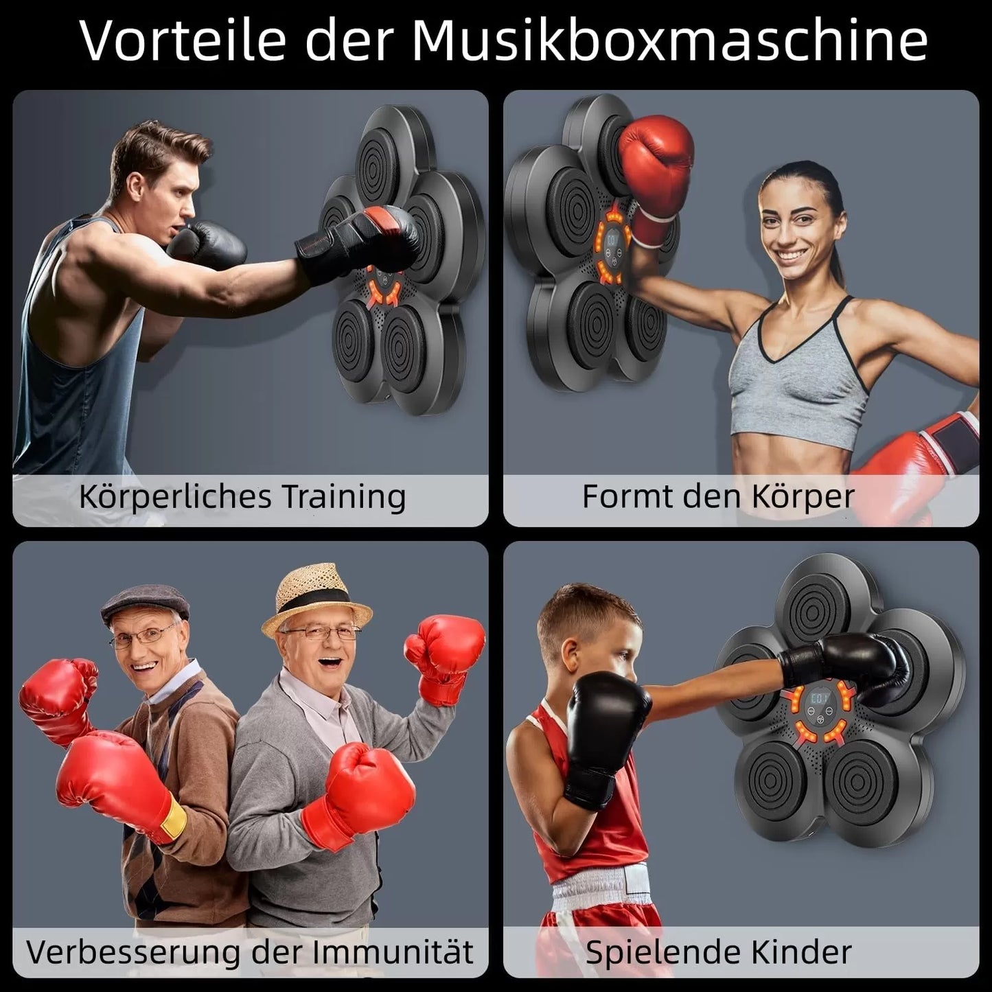 The Smart Musical Boxing Machine
