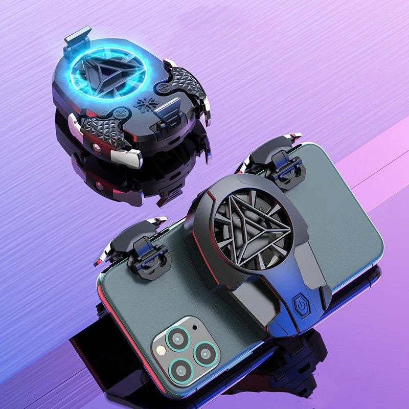 Multi-Function Mobile Phone USB Game Cooler System - Compatible with Apple, Huawei, Samsung, and More
