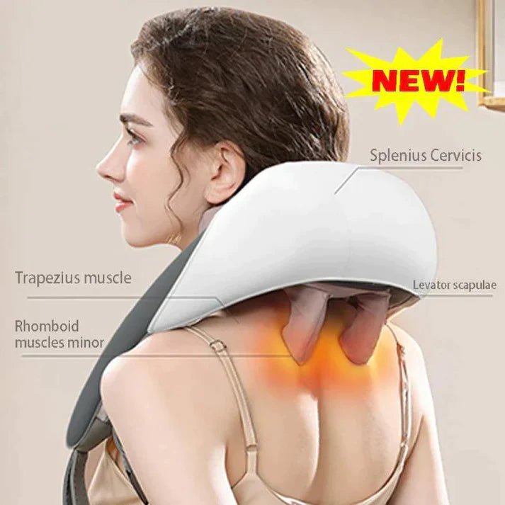 3D Kneading Massage Cushion - Ultimate Relaxation and Comfort