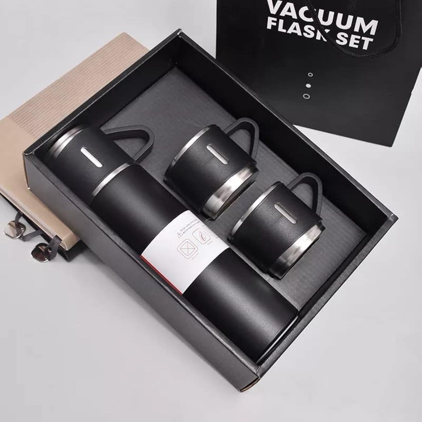 500ml Thermal Flask with 2 Cups