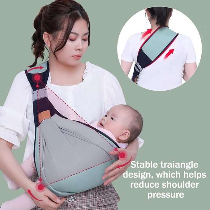 Portable One Shoulder Toddler Carrier - Comfortable and Convenient