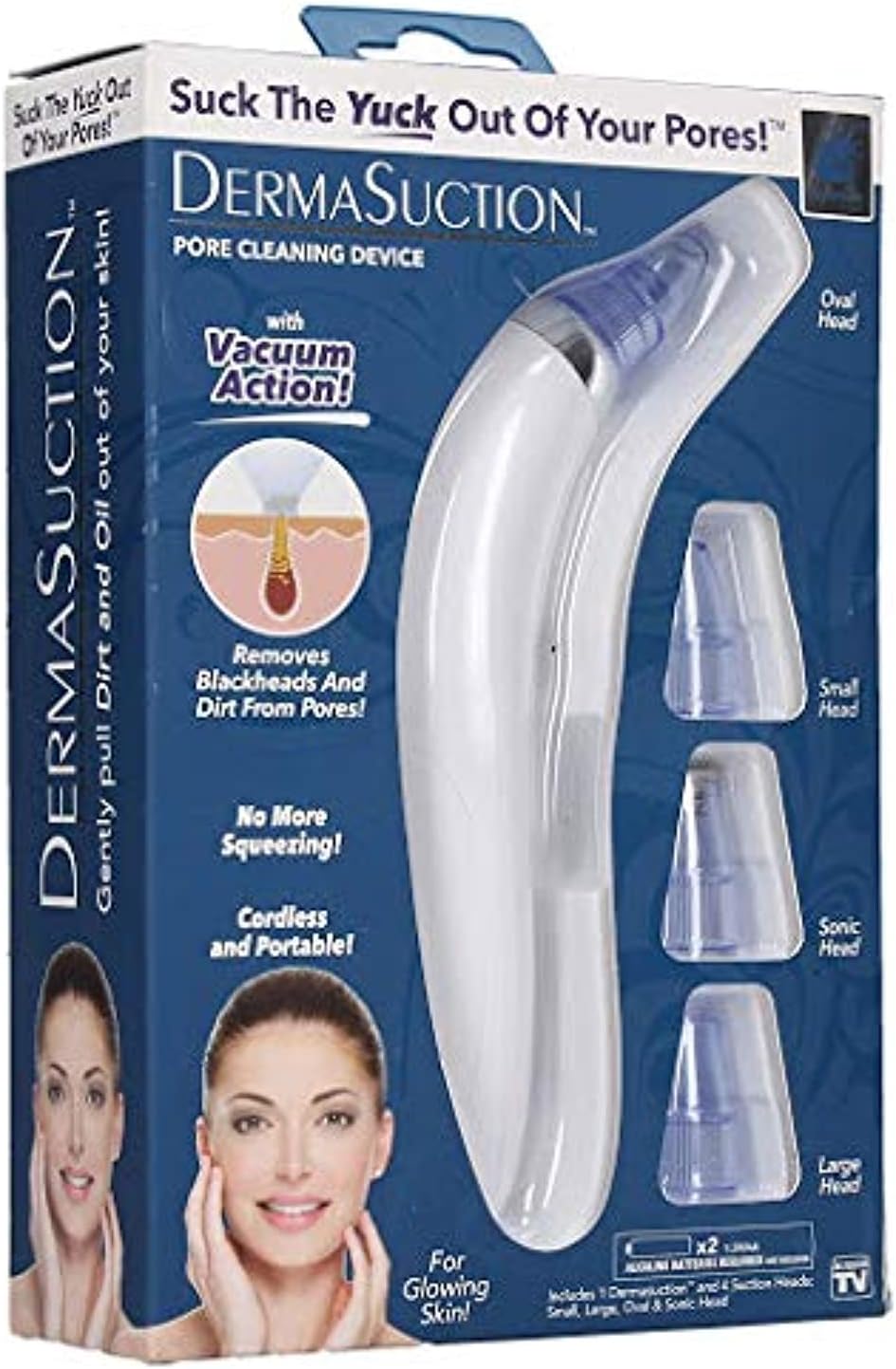 Dermasuction Pore Cleaning Device - Deep Cleansing for Your Skin