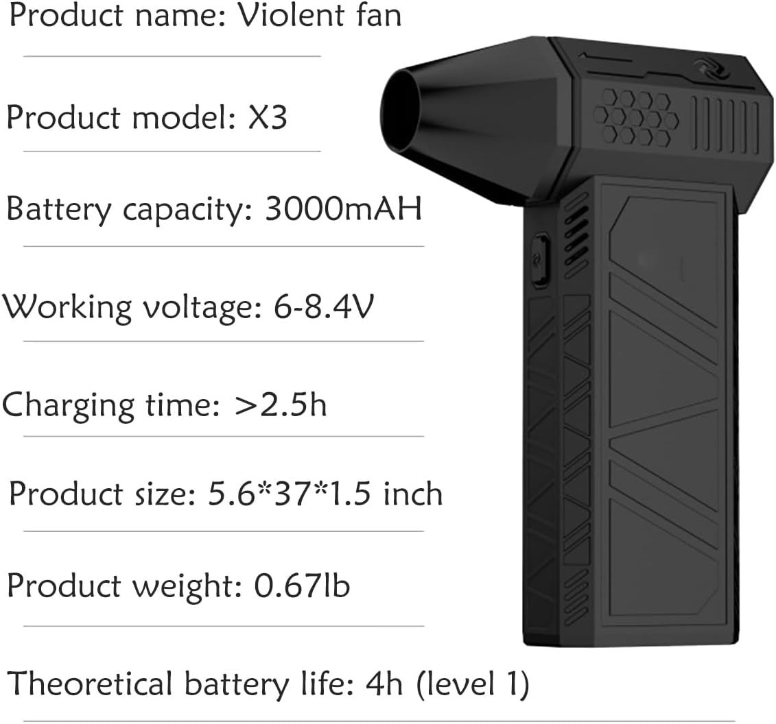 Super Power Turbo Fan X3 - High-Performance Cooling Solution