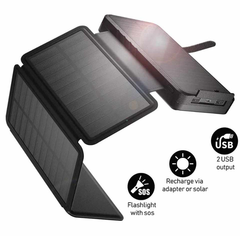 HEPU HP231 Solar Mobile Power Bank - 20000mAh
