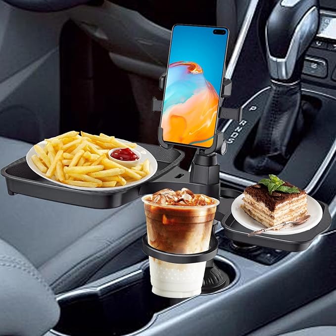 4-in-1 Car Cup Organizer - Keep Your Car Neat and Organized