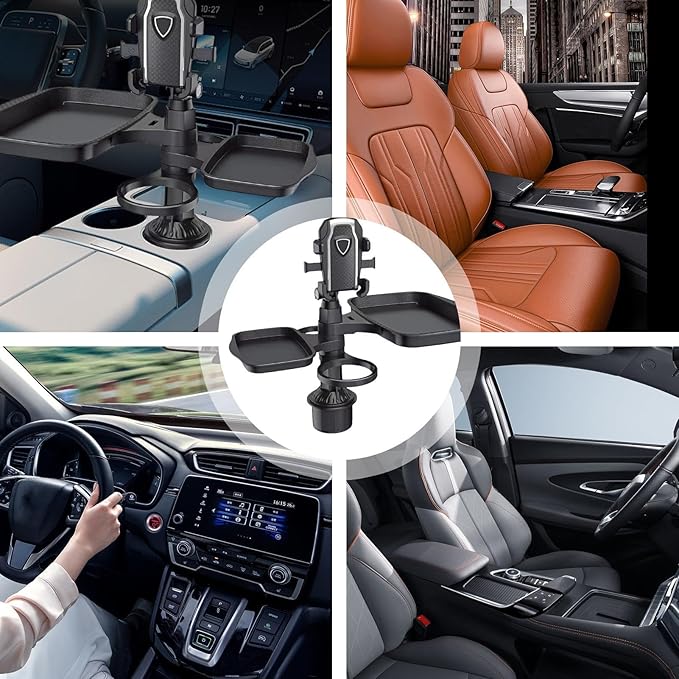 4-in-1 Car Cup Organizer - Keep Your Car Neat and Organized