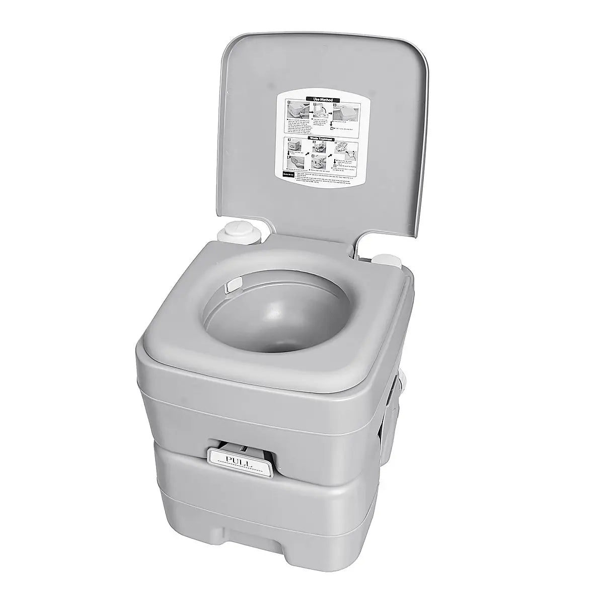 Portable Chemical Toilet with 20L Capacity