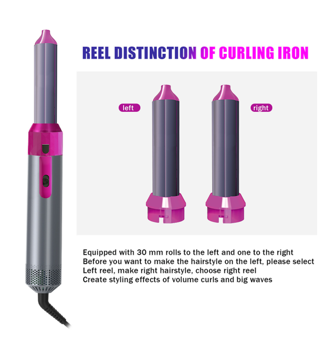 5-in-1 Hot Air Brush - Versatile Styling Tool