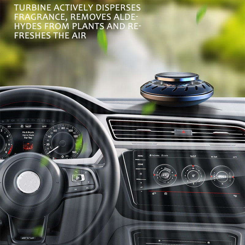 AOGNE Solar-Powered Car Fragrance Diffuser