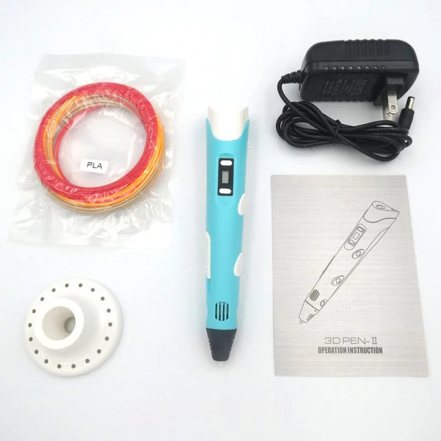 PLA 3D Pen-II - 3D Drawing Pen