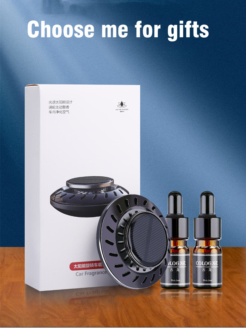 AOGNE Solar-Powered Car Fragrance Diffuser