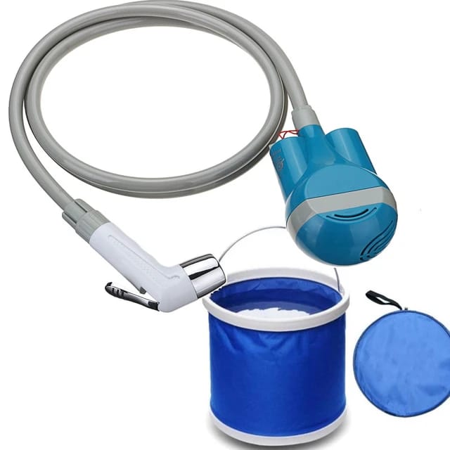 Electric Camping Shower Set