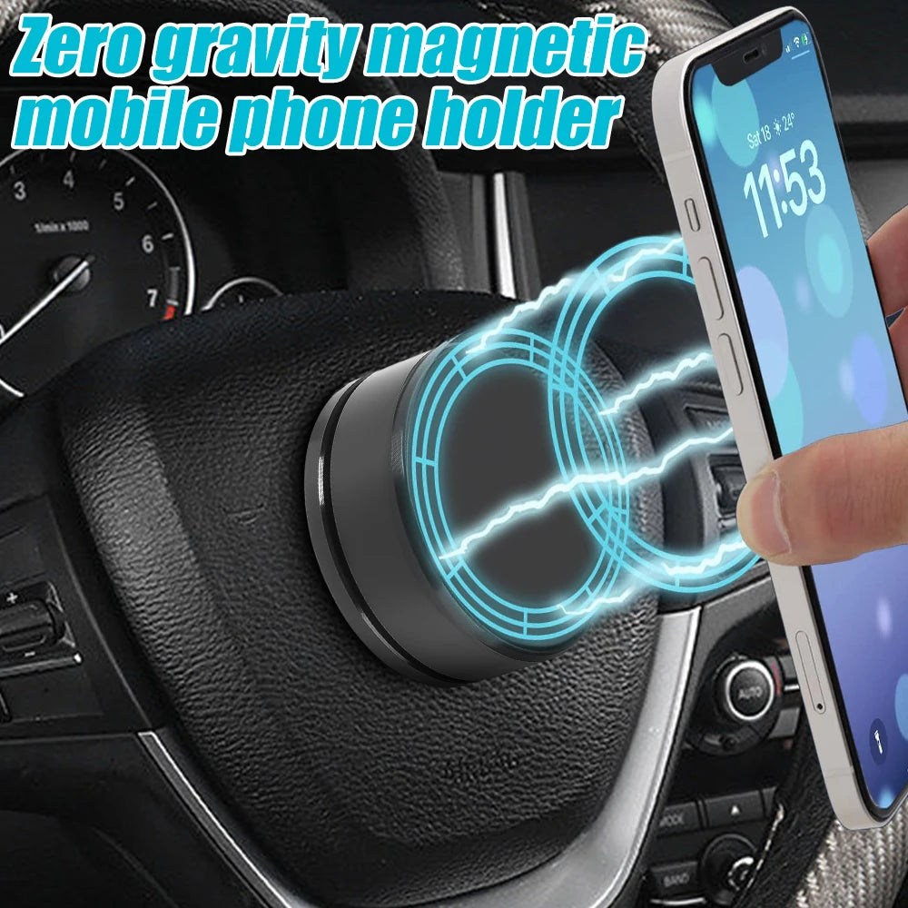 Magnetic Steering Wheel Phone Holder