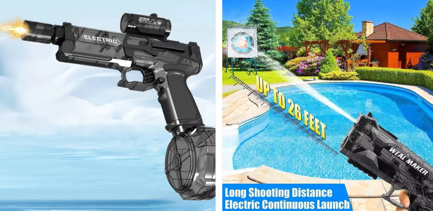 Ultimate Battle Blaster - Long Shooting Distance and Electric Continuous Launch