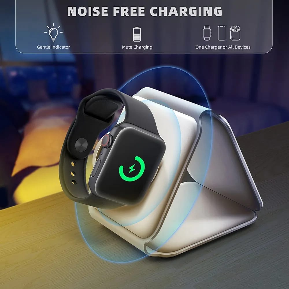 3-in-1 Wireless Charger - All-in-One Charging Solution