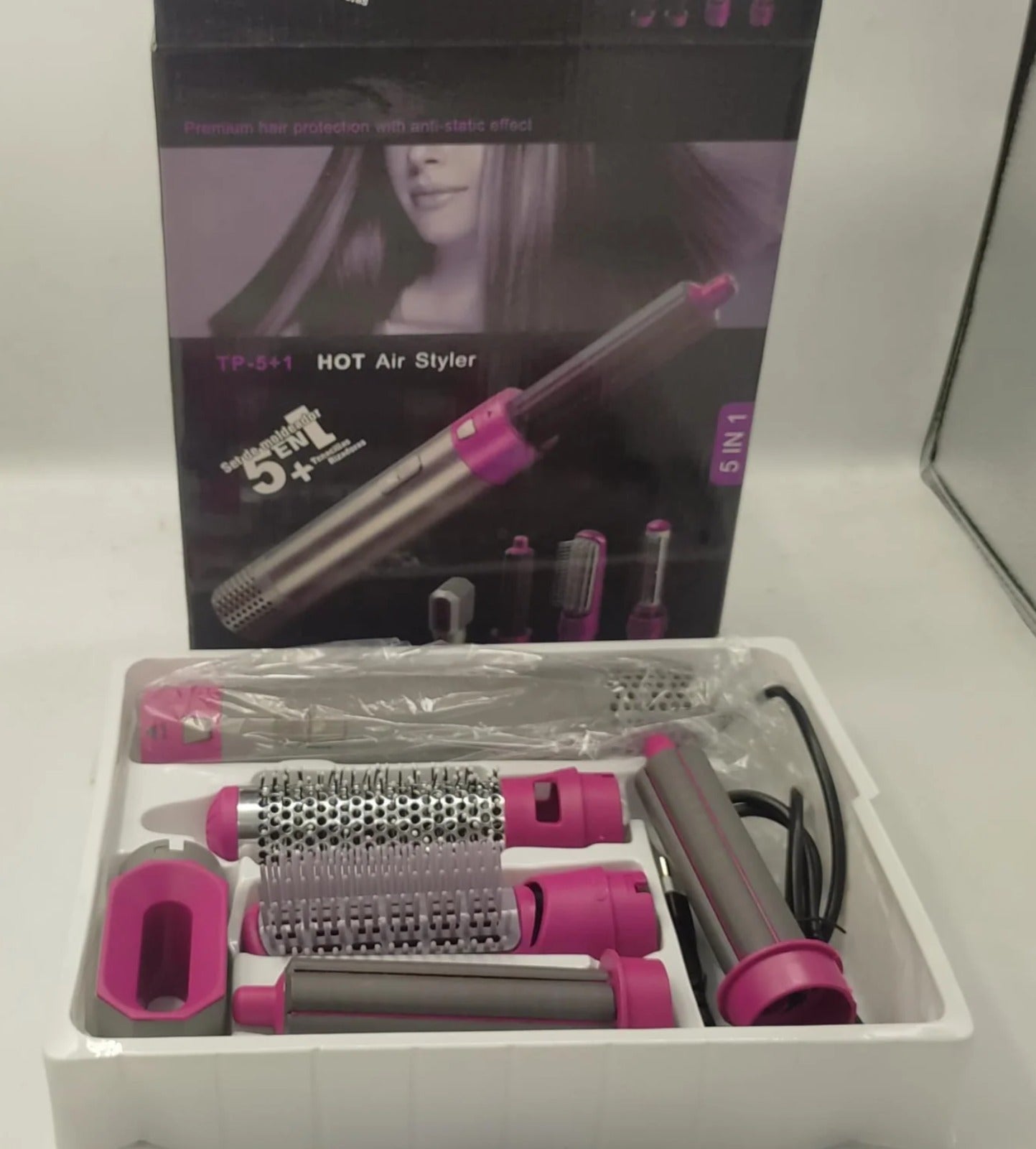 5-in-1 Hot Air Brush - Versatile Styling Tool