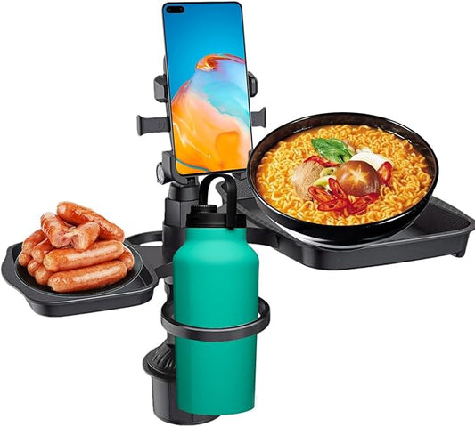 4-in-1 Car Cup Organizer - Keep Your Car Neat and Organized