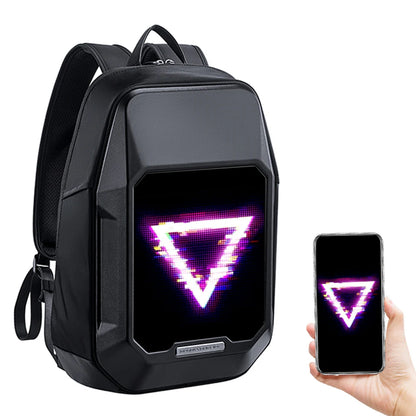 حقيبة ظهر Divoom Cyberbag Pixel Art LED - سوداء