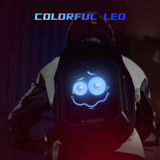 Divoom Cyberbag Pixel Art LED Backpack - Black