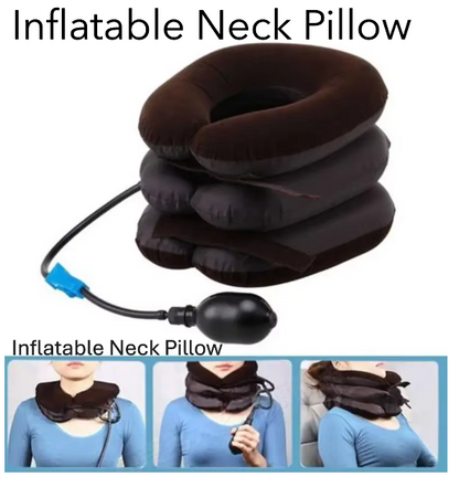 Inflatable Neck Pillow - Comfortable and Portable Travel Companion