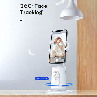 حامل تتبع الهاتف التلقائي بزاوية 360 درجة